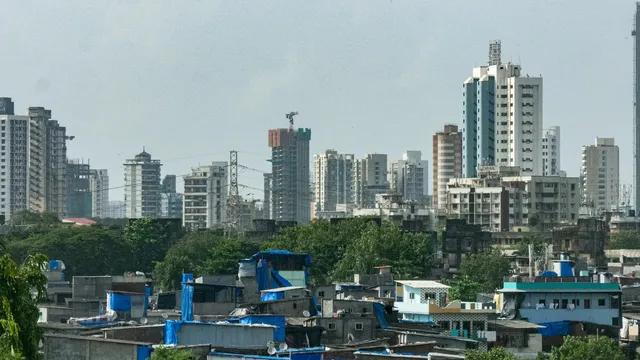 Mumbai skyline of high-rise towers, representing Indian businesses that need CERT-In empanelled security audits